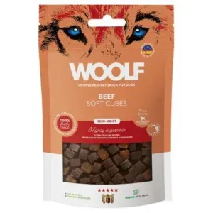 WOOLF SOFT CUBES BEEF, 100G